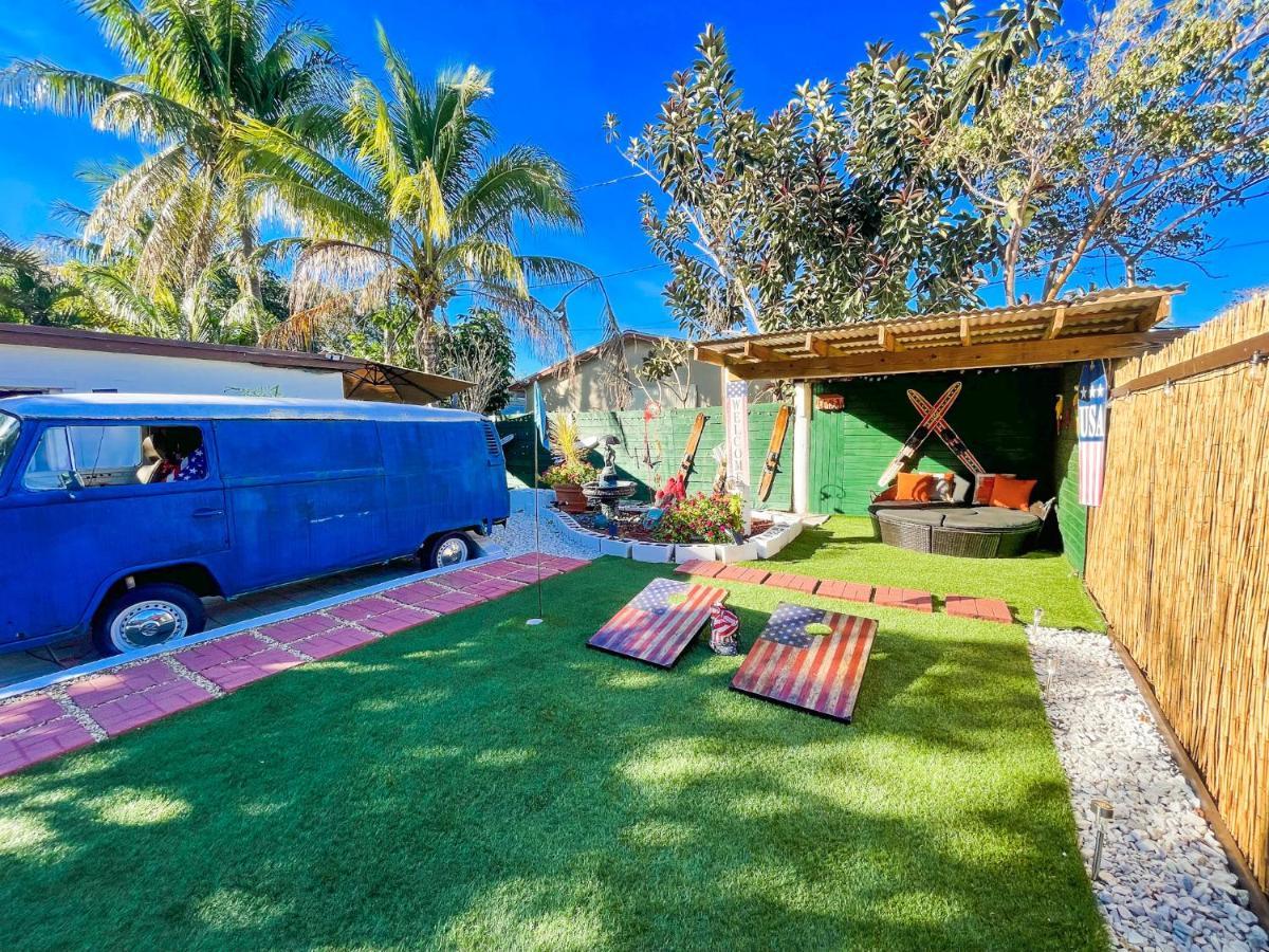 Hammocks & Mini-Golf! 10 Mins From Beach! Hollywood Extérieur photo
